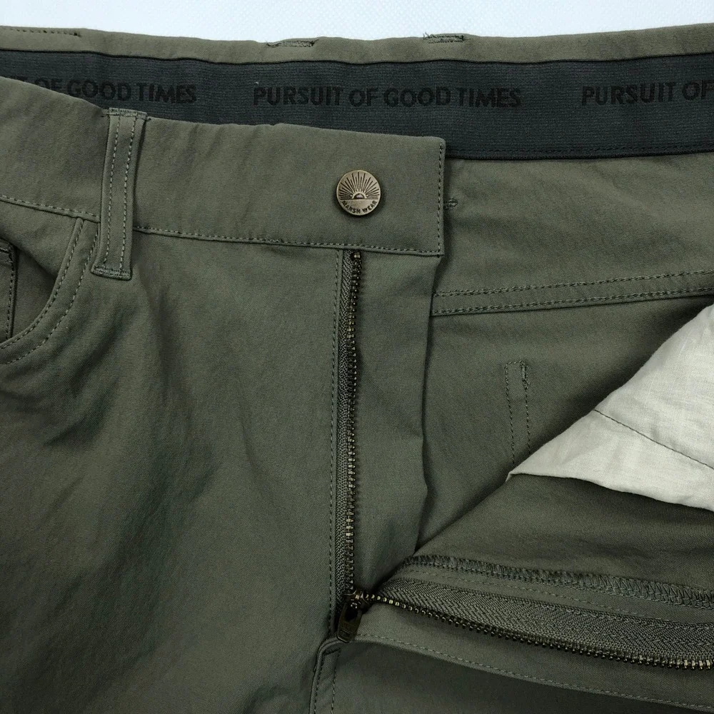 Marsh Wear Long Haul Pants Mens 36x32 Green Performance Nylon Spandex MWP14
